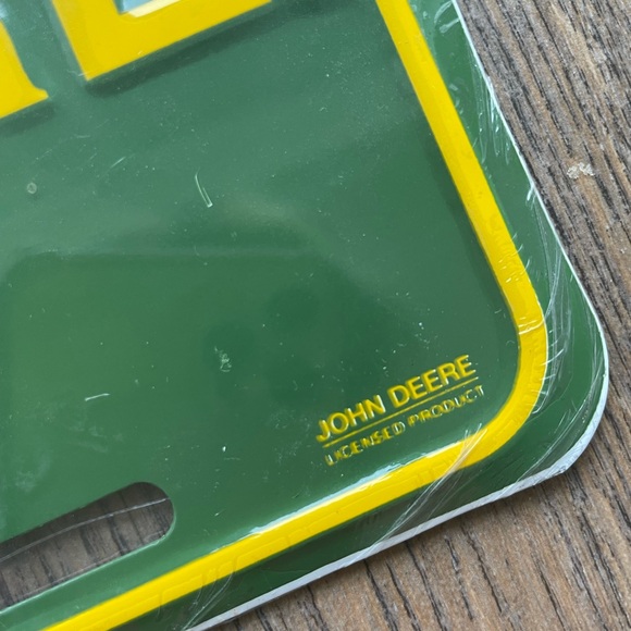 Vintage John Deer License Plate - Set of 2 MINT - Picture 4 of 6